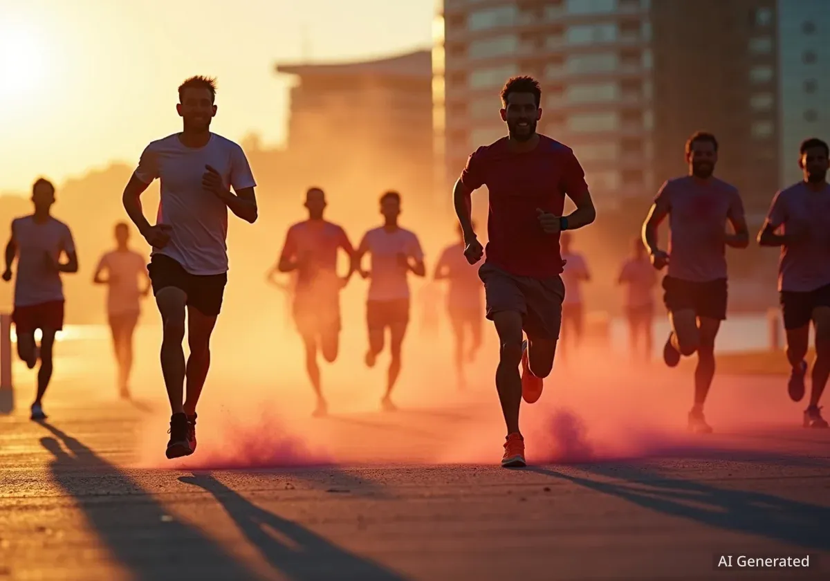 Run of Colours in Köln: Laufen für den guten Zweck