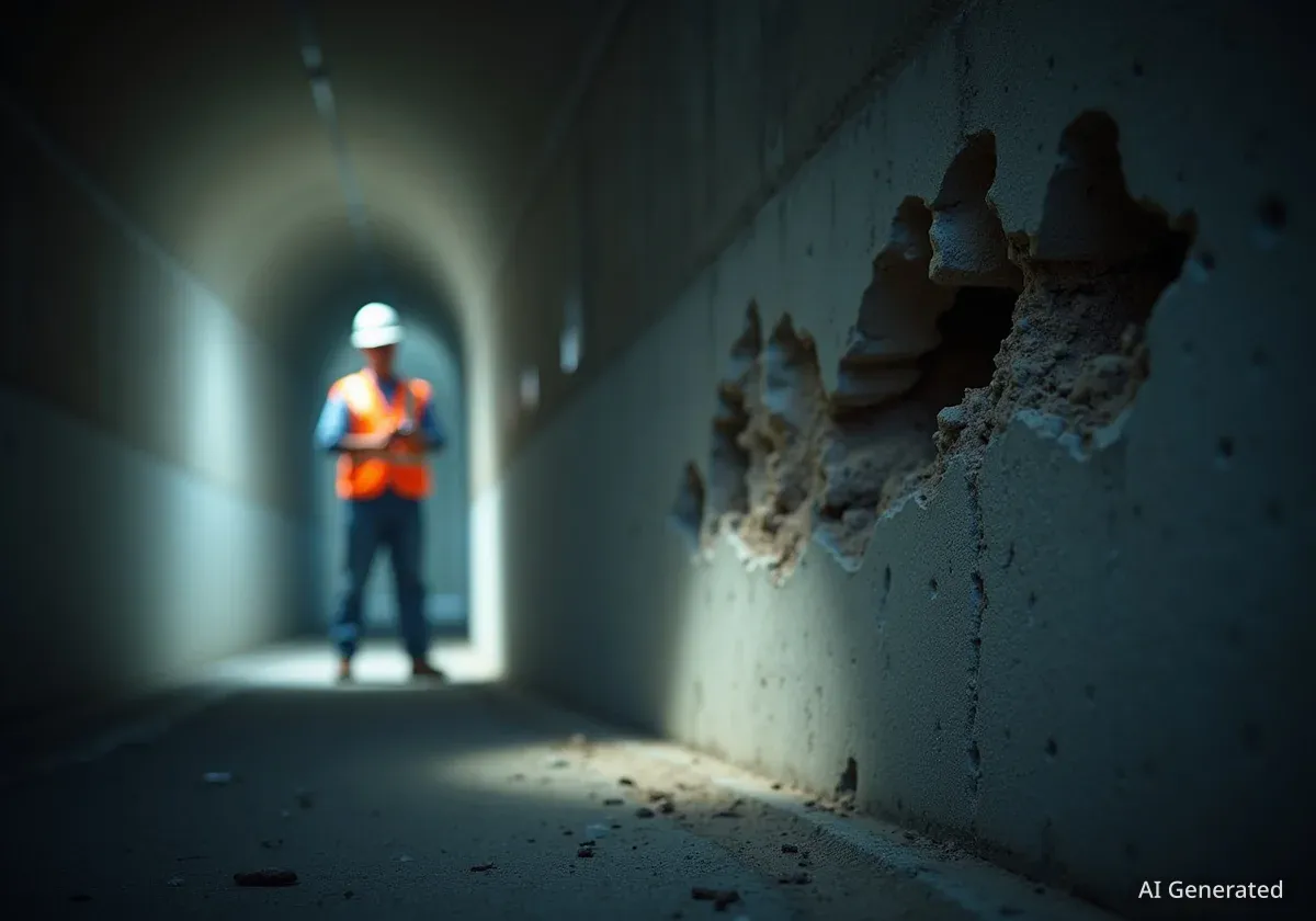 Herkulestunnel in Köln: Weitere Sperrung nach Betonschäden