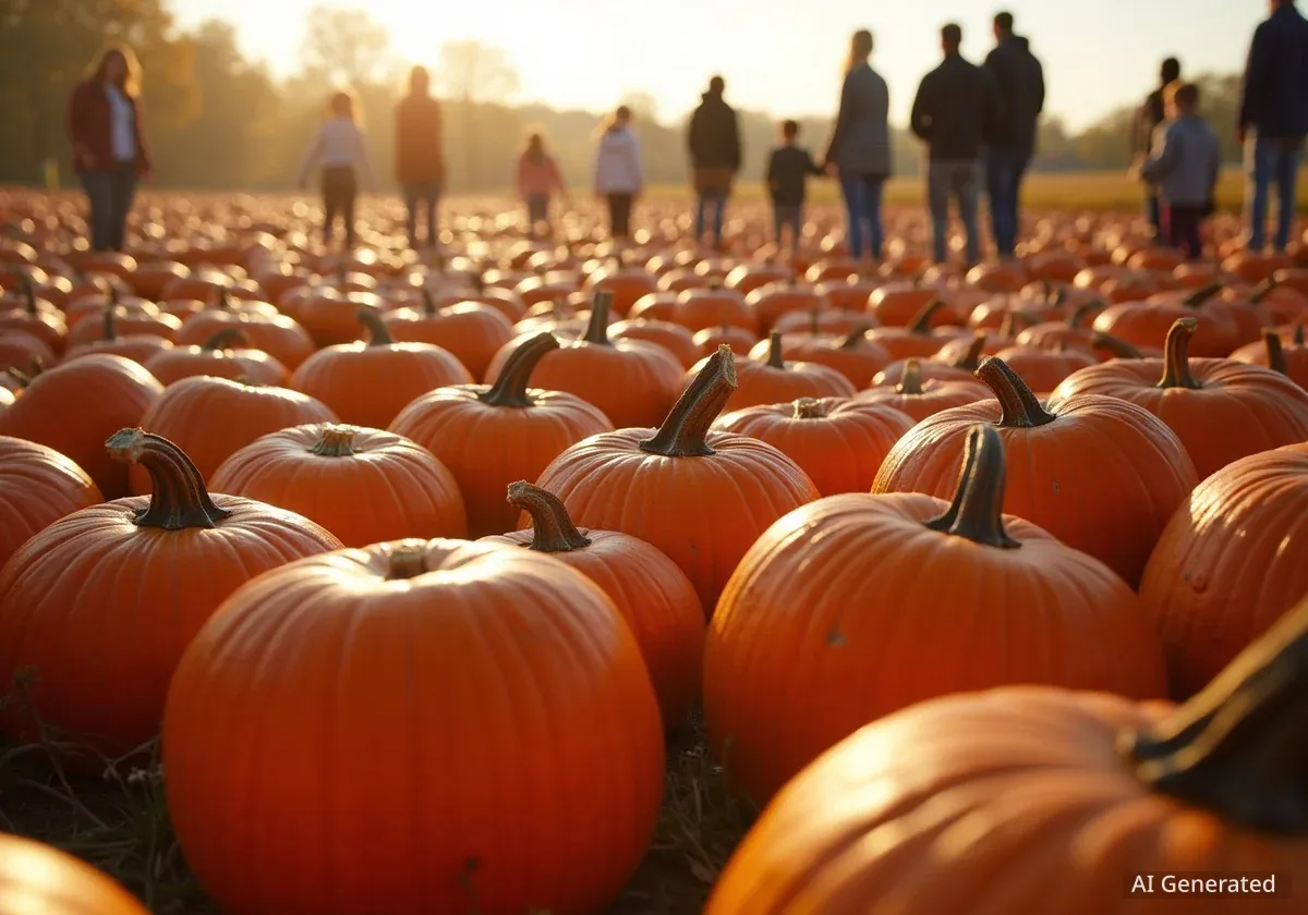 Bauernhof bei Köln wird durch Kürbisse zum Herbst-Hit