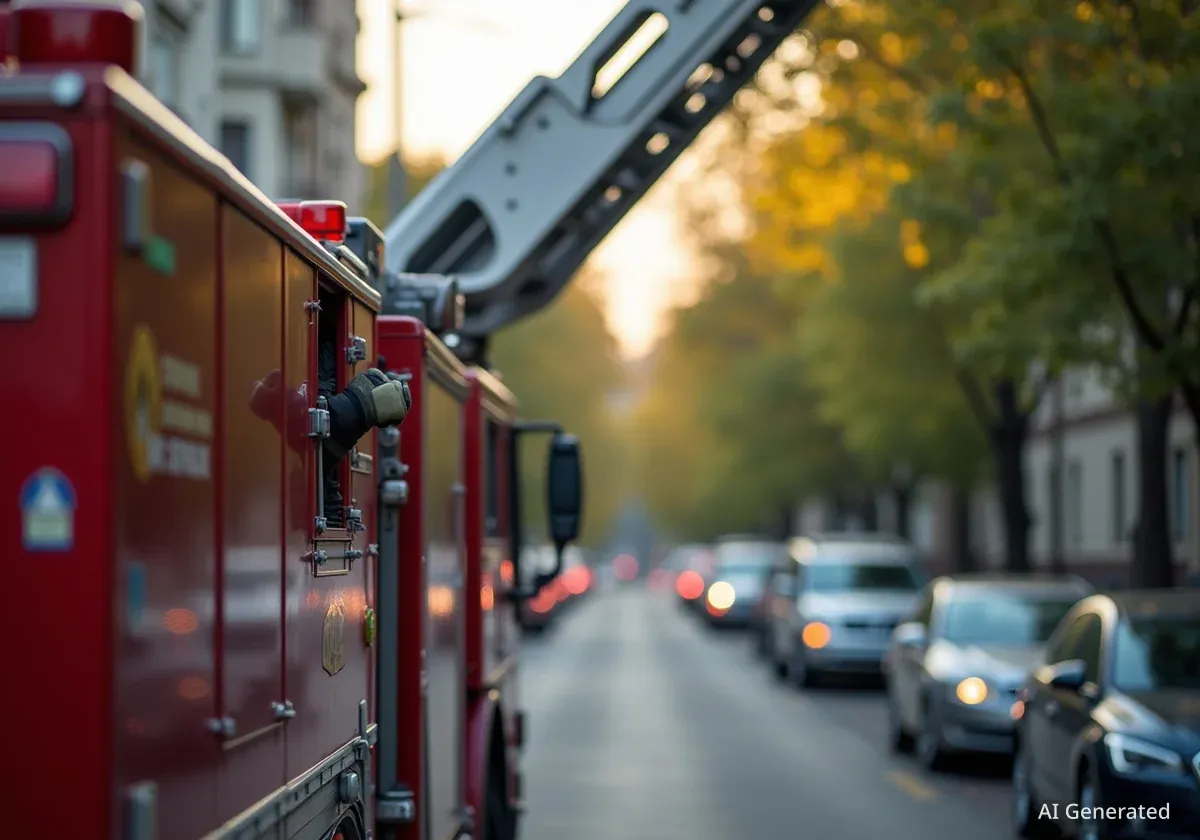 Feuerwehr Köln rettet Katze aus gekipptem Fenster
