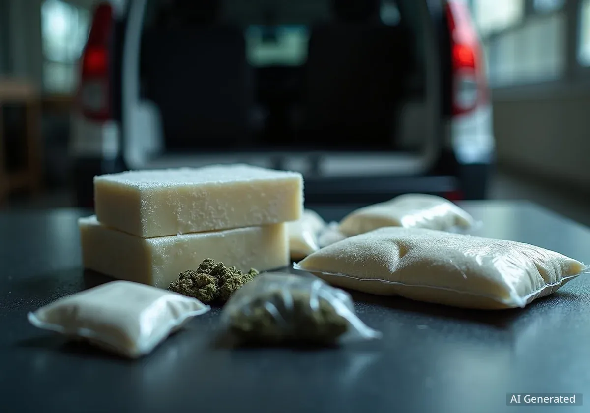 Zoll stellt Drogen im Wert von einer Million Euro auf A3 sicher