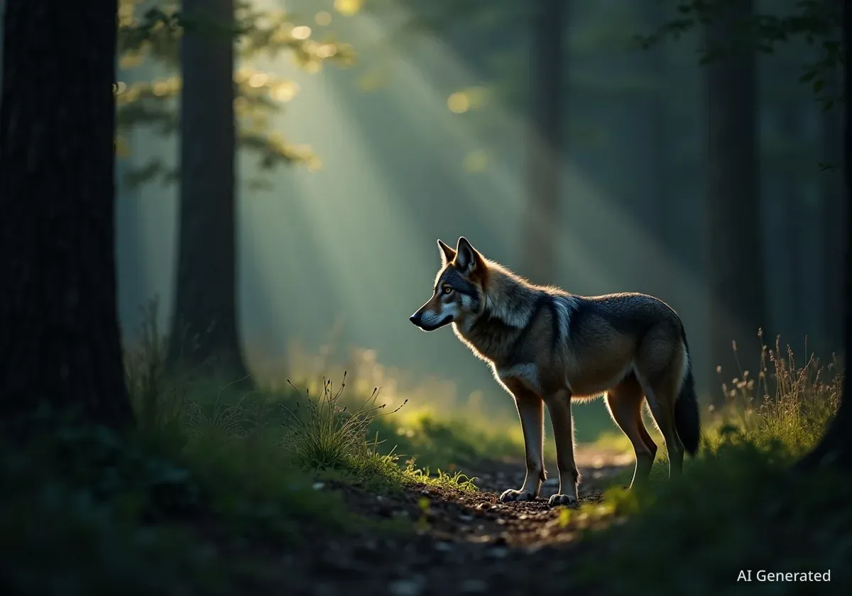 Neue Wölfin in der Region Köln identifiziert