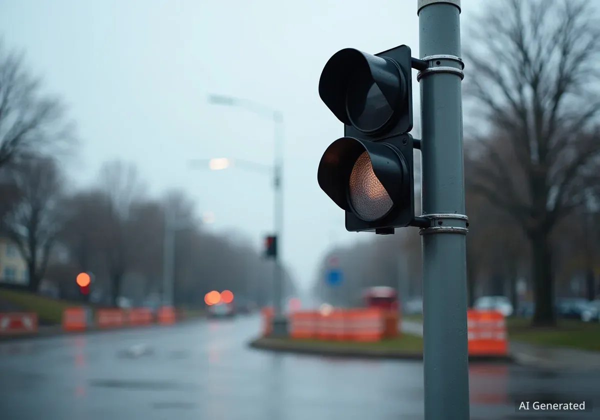 Hürth: Neue Ampel nach tödlichem Unfall verzögert sich weiter