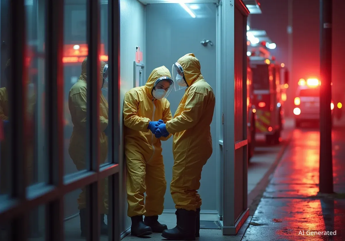 Chemikalienaustritt in Rodenkirchen: Zwei Personen im Krankenhaus