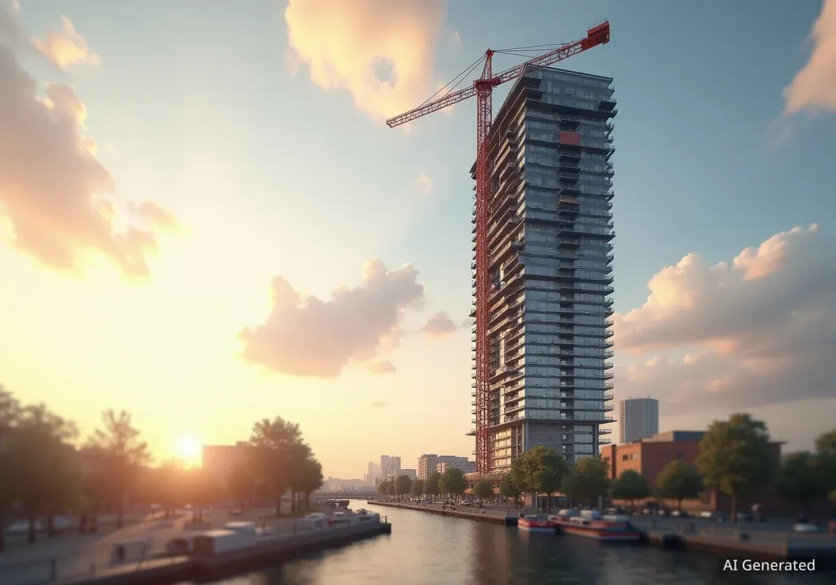 Neues Hochhausprojekt im Deutzer Hafen geplant