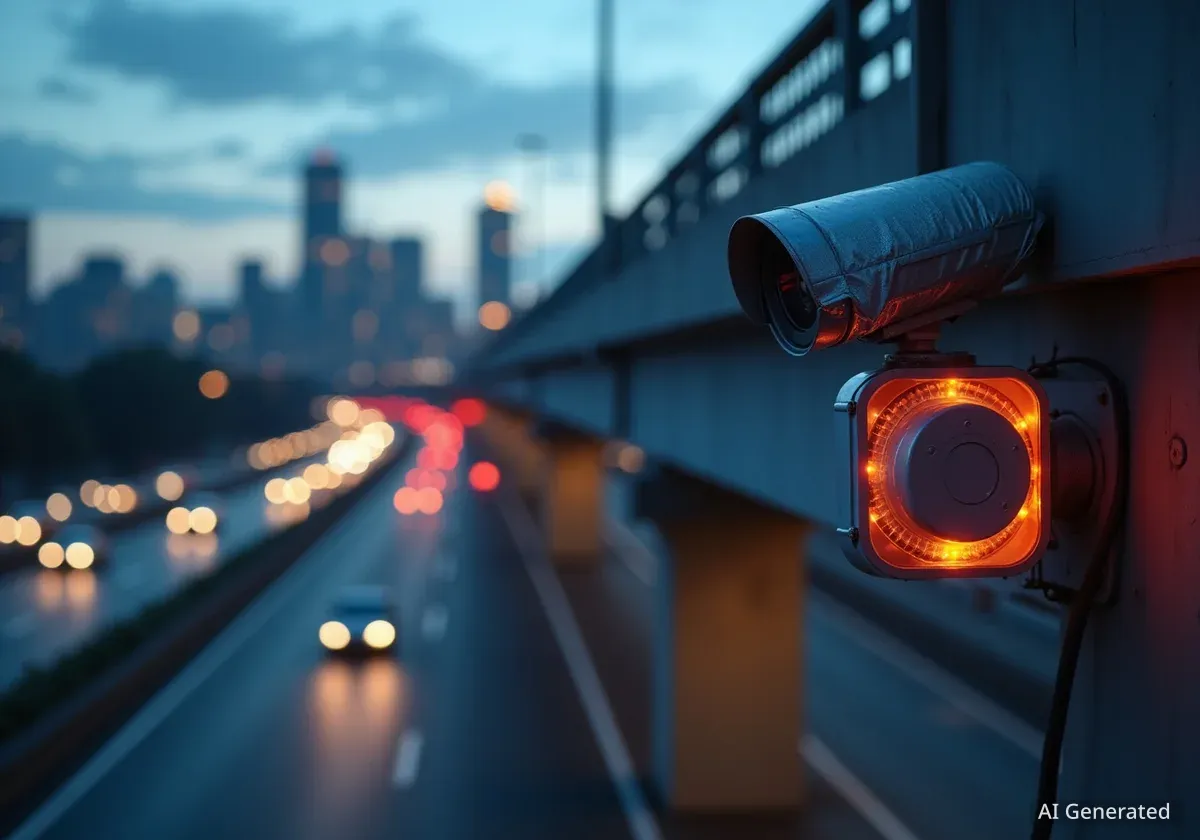 Neue Blitzer auf der Zoobrücke kommen erst zum Jahresende