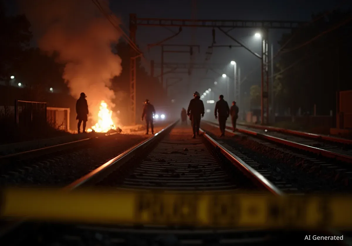 Sabotage in Koblenz: Kabel an Bahnstrecke durchtrennt