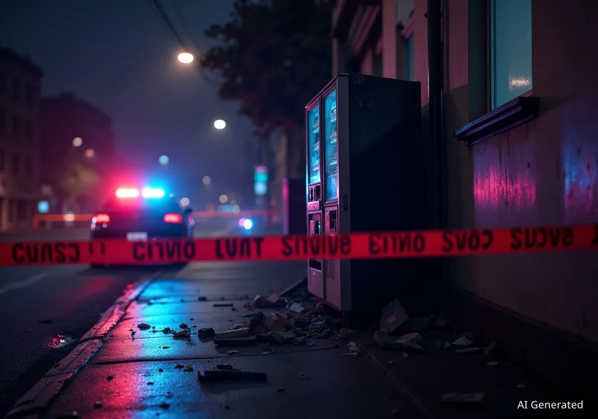 Zigarettenautomat in Köln-Holweide erneut gesprengt