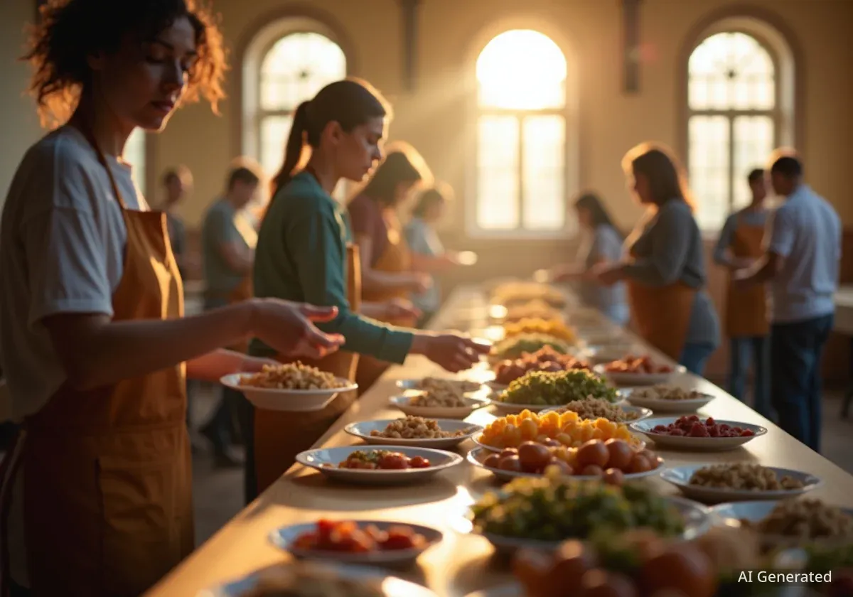 Caritas in Witten bietet kostenloses Mittagessen für Bedürftige
