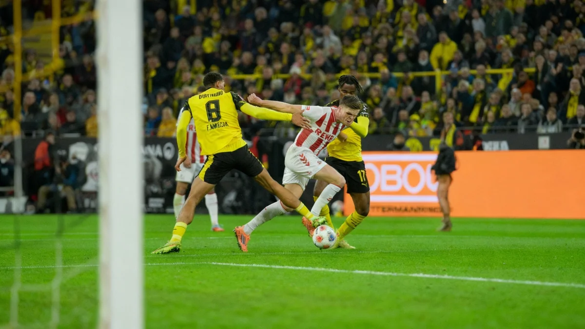 FC Köln verliert spät in Dortmund: Drama um Hübers