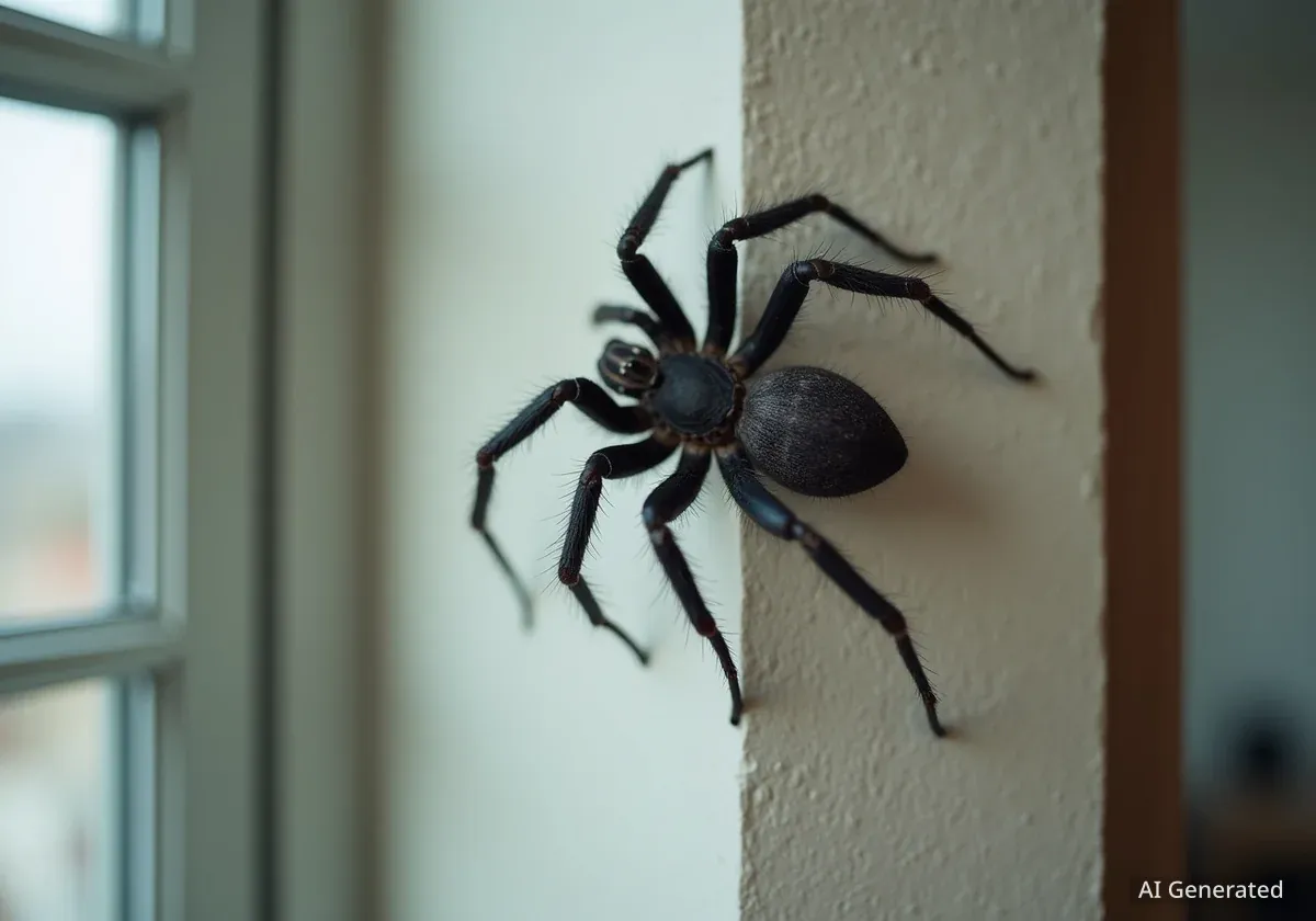 Nosferatu-Spinne in Kölner Wohnung entdeckt