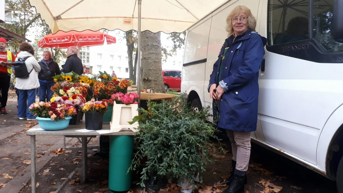 Kölner Blumenfrau verabschiedet sich nach 38 Jahren