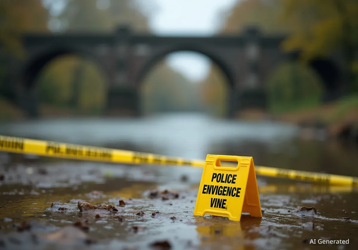 Skelettierte Leiche am Aggerwehr in Siegburg entdeckt
