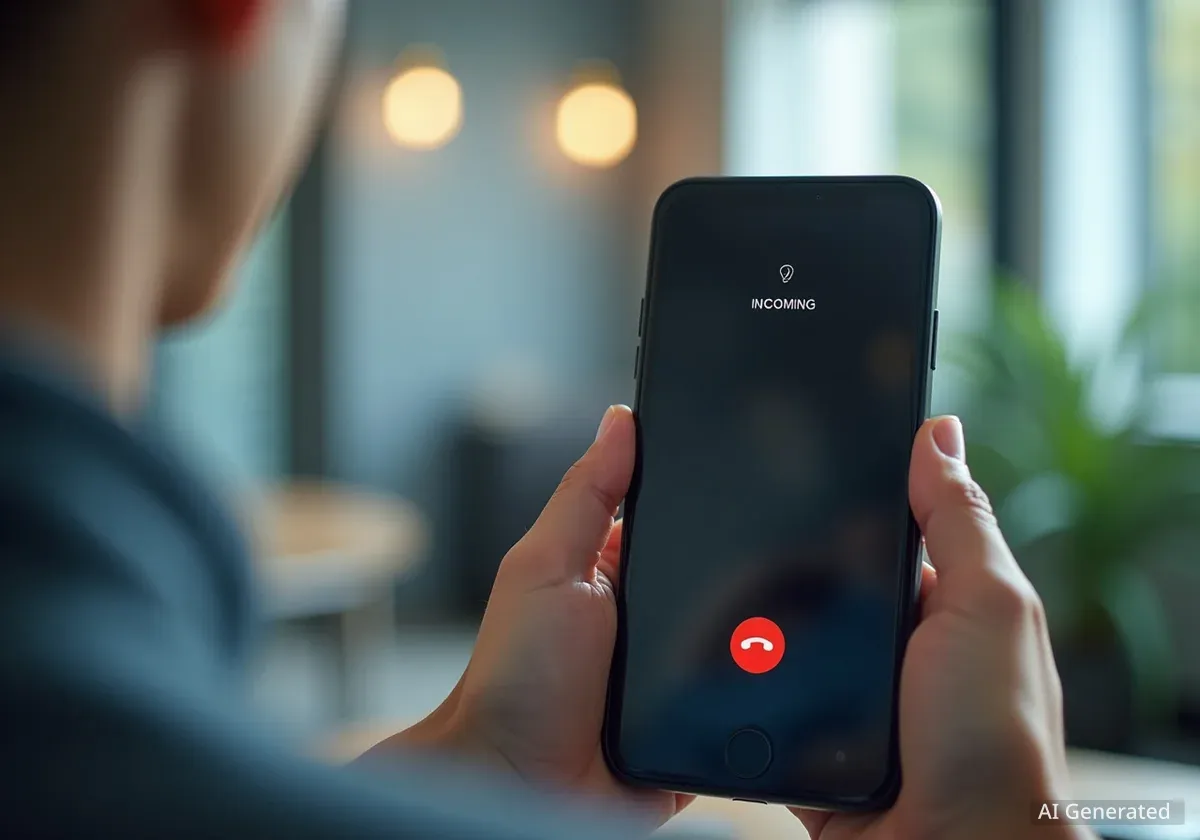 Unbekannte Betrugsmasche mit Fake-Anrufen