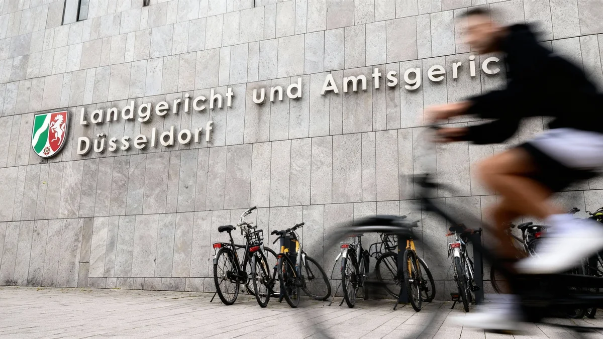 Fünf Jahre Haft für Auto-Attacke auf Radfahrer in Düsseldorf