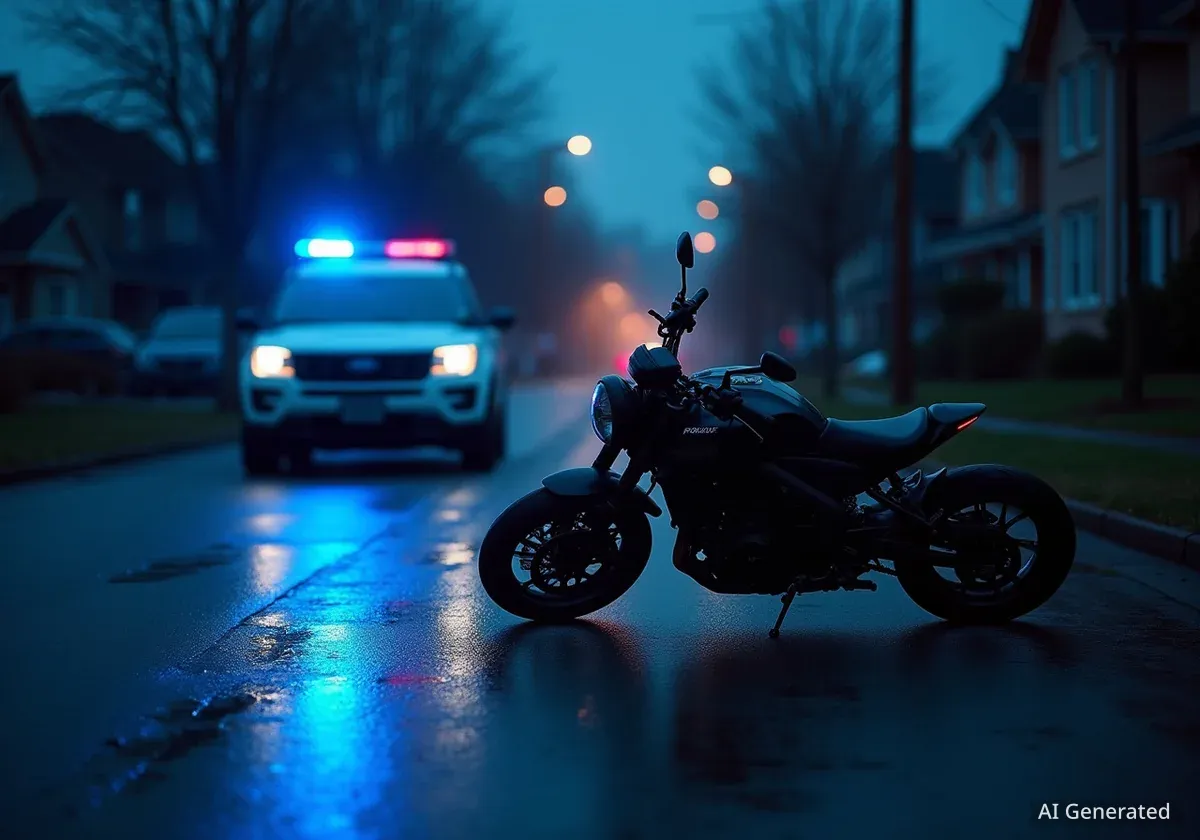 Verfolgungsjagd in Köln: Polizei stoppt Mann auf gestohlenem Motorrad