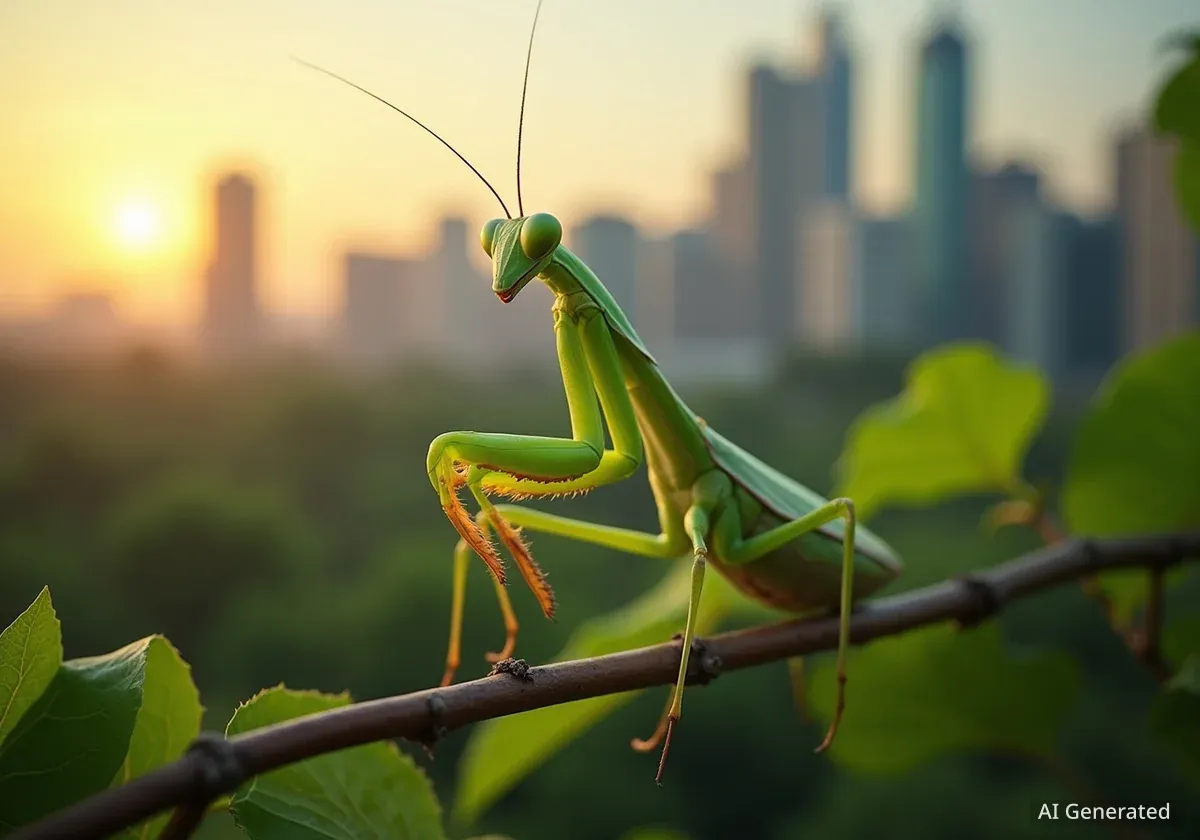 Gottesanbeterin in Köln: Insekt breitet sich rasant aus