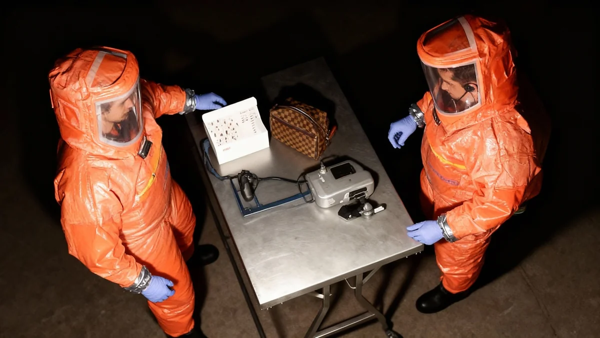 Großeinsatz in Düsseldorf nach Fund in Mülleimer