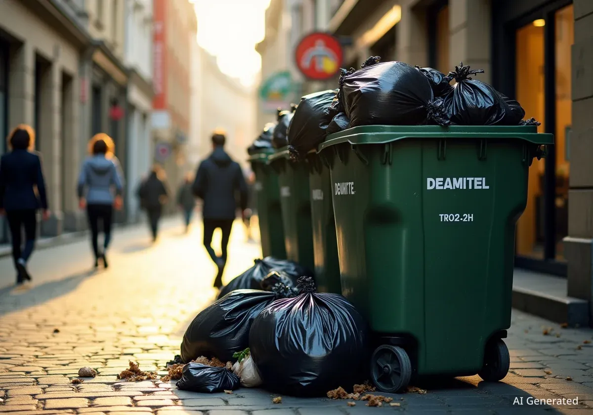 Anwohner und Burgerladen streiten über Müll in Köln