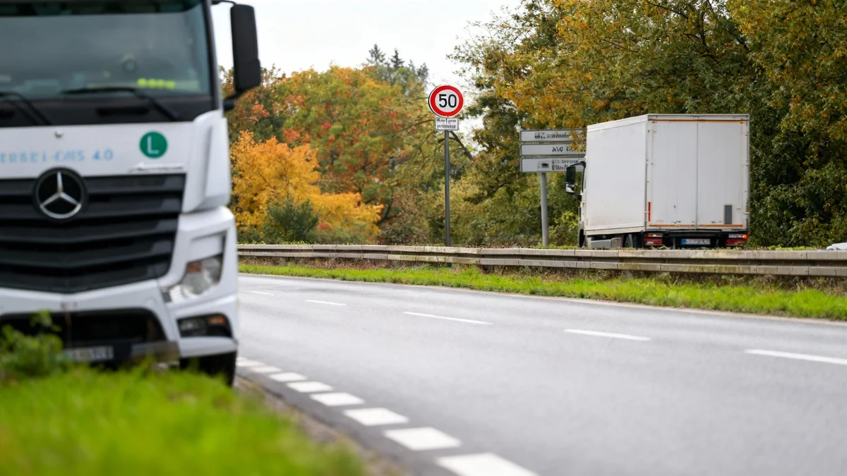 Industriestraße: Tempo 100 soll nach langer Pause zurückkehren