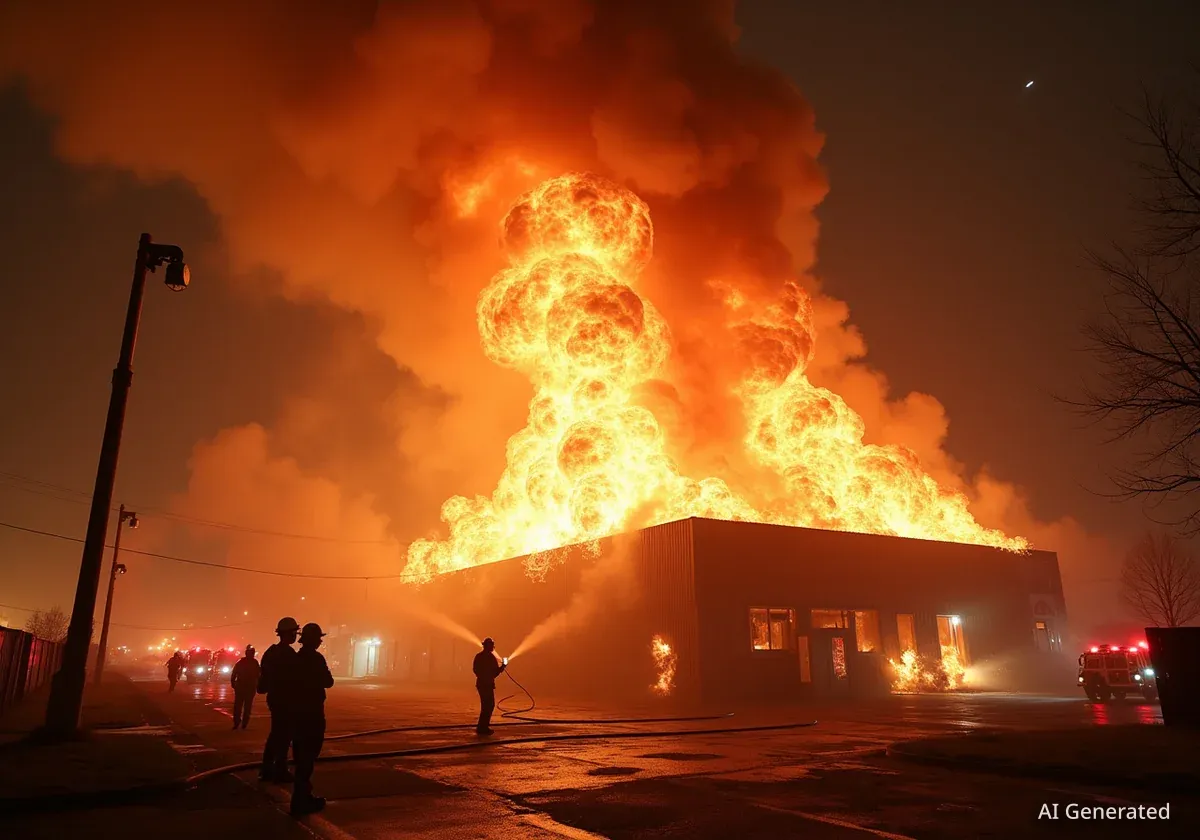 Brand in Köln-Weiß: Feuerwerk behindert Löscharbeiten