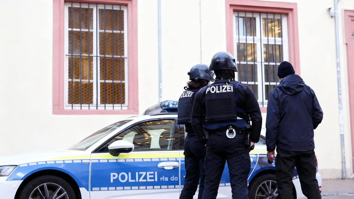 Amokalarm an Mainzer Schule: Polizei gibt Entwarnung