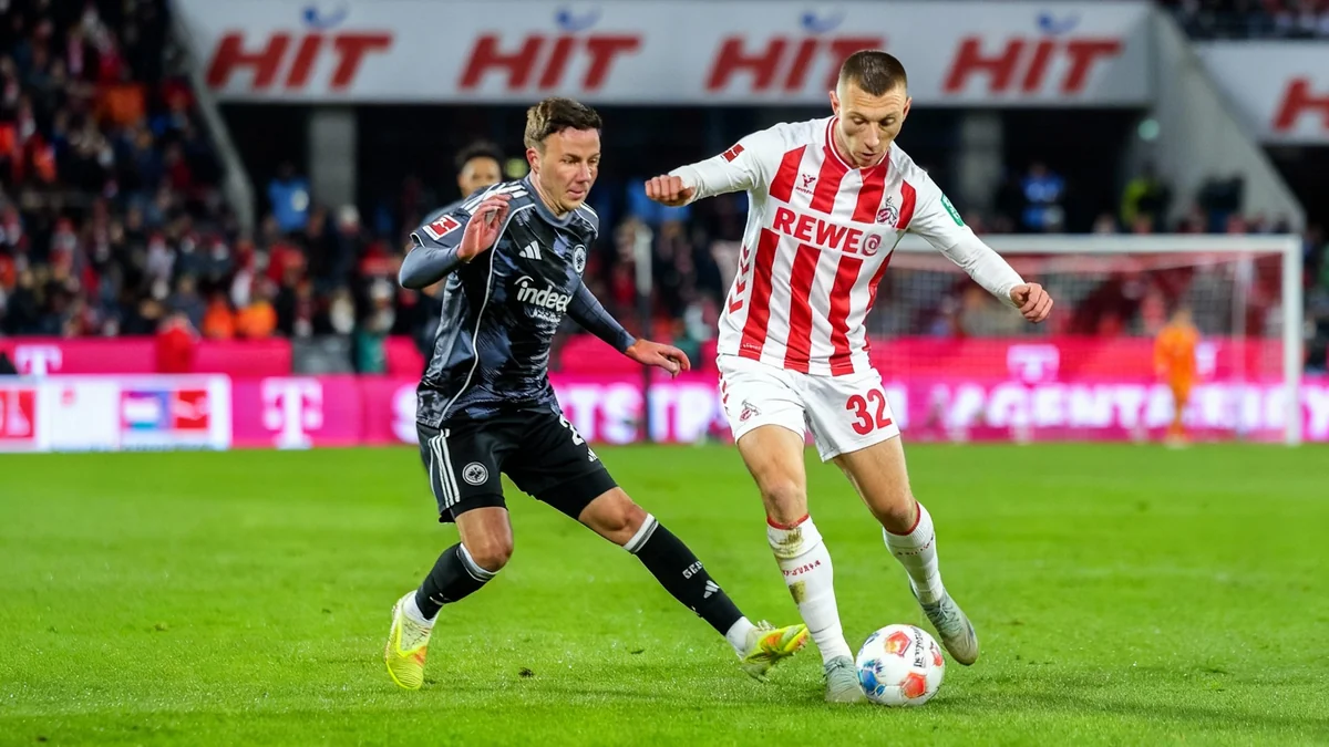 FC Köln unterliegt Frankfurt in torreichem Bundesligaspiel