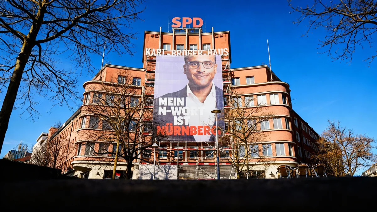SPD-Plakat in Nürnberg: Kölner Genosse kritisiert Kampagne