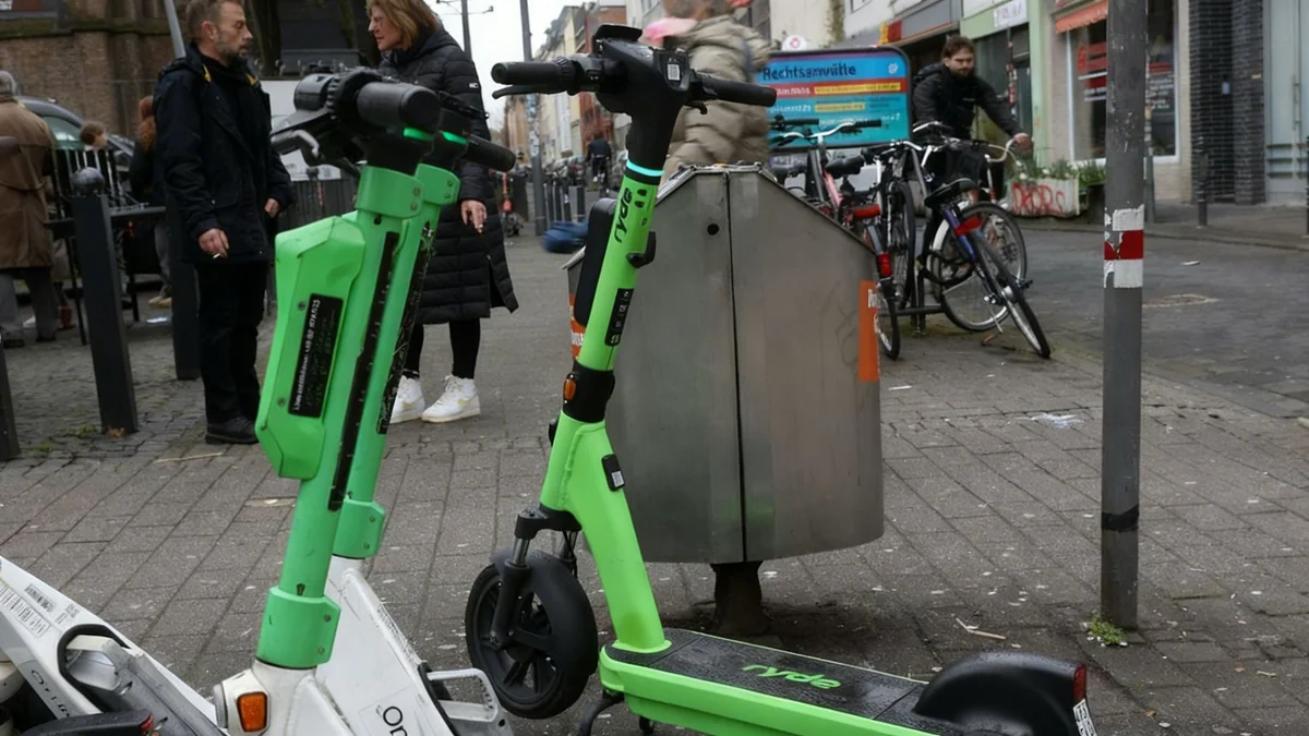 Neuer E-Scooter-Anbieter in Köln trotz steigender Unfallzahlen